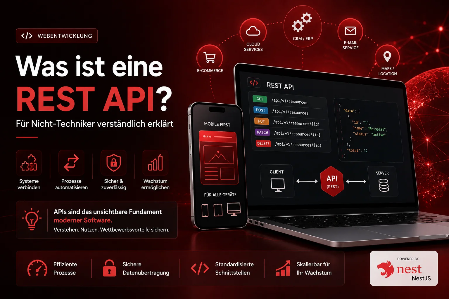 Was ist eine REST API? — Für Nicht-Techniker verständlich erklärt