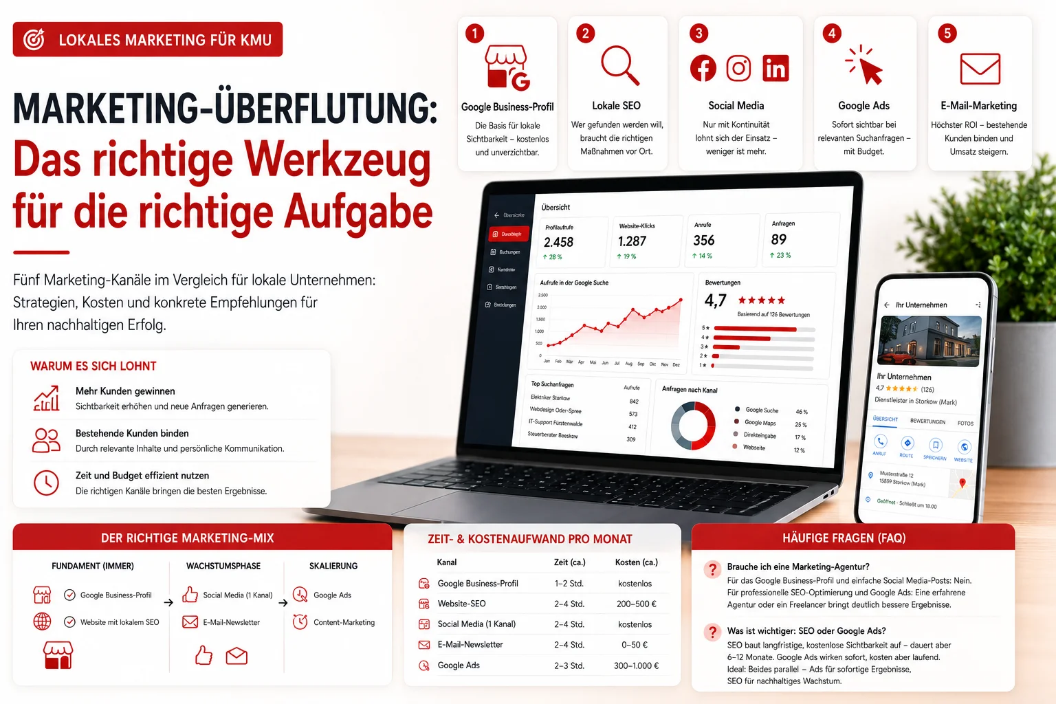 Digitales Marketing für lokale Unternehmen: Was wirklich wirkt