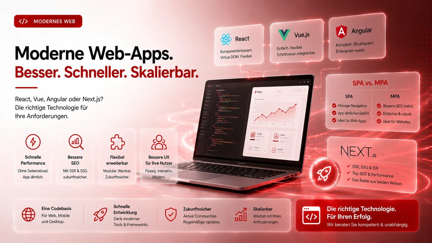 Was ist eine Single Page Application (SPA)? React, Vue & Co. erklärt