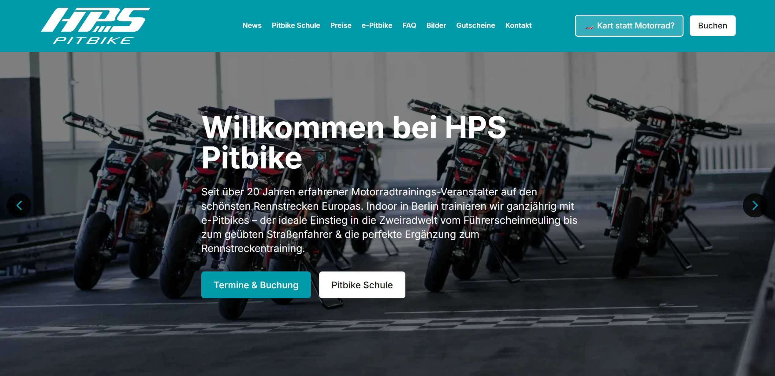 HPS Pitbike – Ganzjährige Indoor-Trainingsplattform digitalisiert